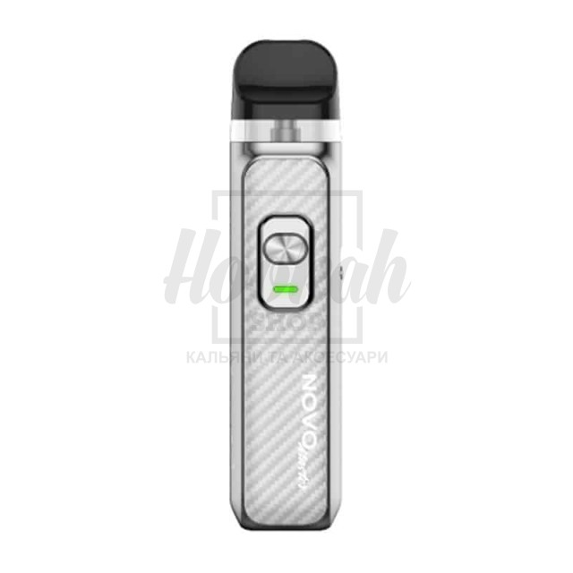 Багаторазова Pod-система Smok Novo Master 1000mAh 2ml Silver Carbon Fiber Багаторазова Pod-система Smok Novo Master 1000mAh 2ml Silver Carbon Fiber