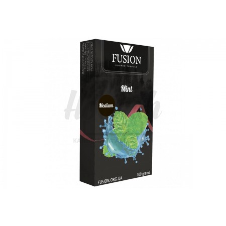 Тютюн Fusion Medium Mint (М'ята) 100 гр Тютюн Fusion Medium Mint (М'ята) 100 гр