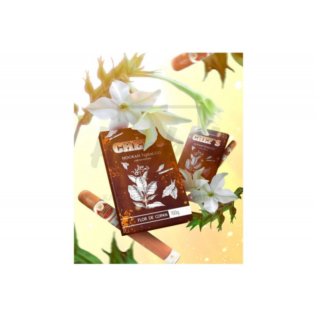 Заправка Chef's Cigar Line Flor de Copan 100 g. Заправка Chef's Cigar Line Flor de Copan 100 g.