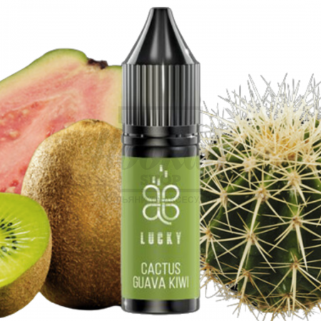 Рідина Lucky Cactus Guava Kiwi (Кактус Гуава Ківі) 15мл 5% Рідина Lucky Cactus Guava Kiwi (Кактус Гуава Ківі) 15мл 5%