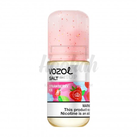 Жидкость Vozol Strawberry Ice (Клубника Лёд) 30мл 5%