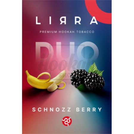 Тютюн Lirra Schnozz Berry (Банан Ожевика) 50 гр Тютюн Lirra Schnozz Berry (Банан Ожевика) 50 гр