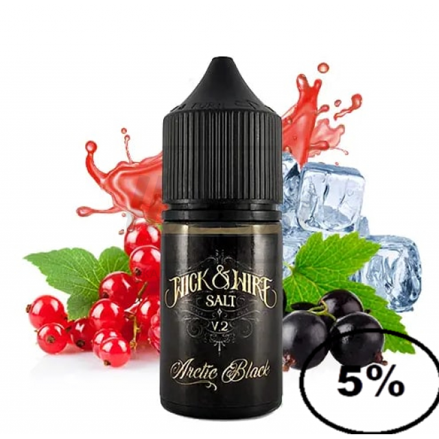Рідина Wick&Wire Arctic Black (Чорна та Червона Смородина Лід) 30мл 5% Рідина Wick&Wire Arctic Black (Чорна та Червона Смородина Лід) 30мл 5%