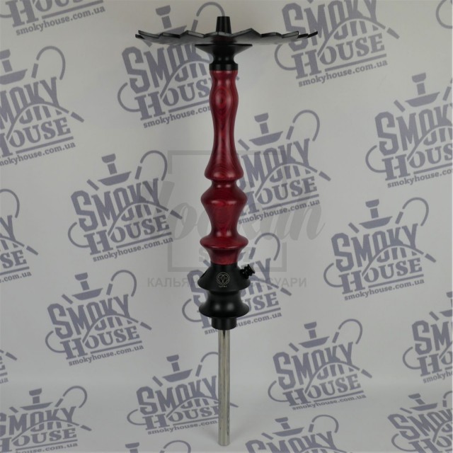 Шахта для кальяну Karma 3.3 яскраво-червона + блюдце Шахта для кальяну Karma 3.3 яскраво-червона + блюдце