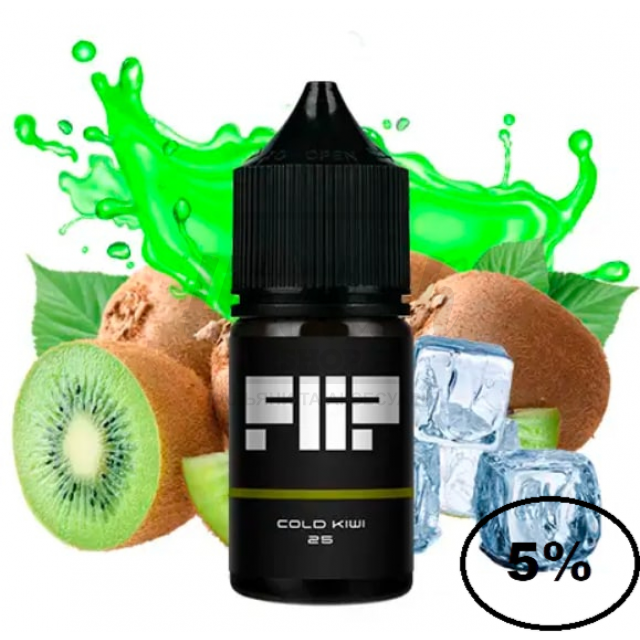 Рідина Flip Cold Kiwi (холодний ківі) 5% 30мл Рідина Flip Cold Kiwi (холодний ківі) 5% 30мл