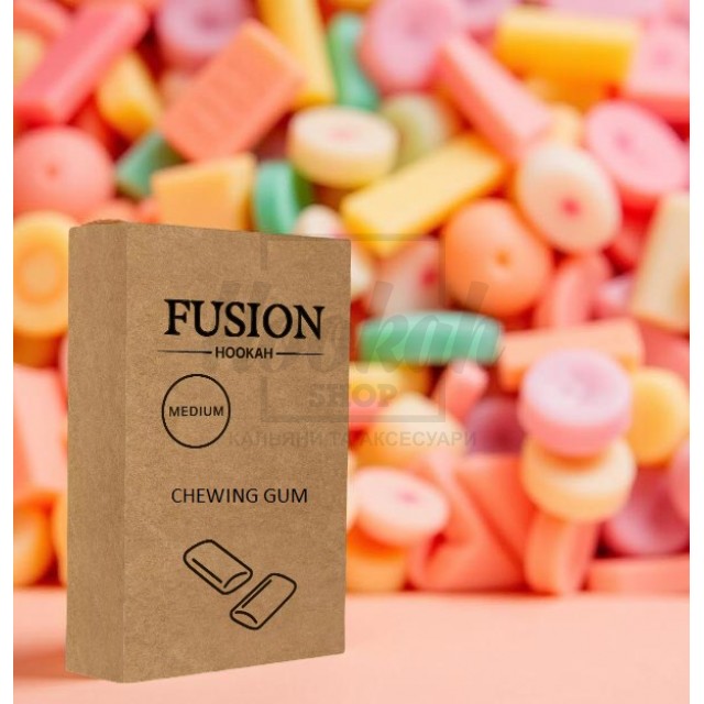 Тютюн Fusion Medium Chewing Gum (Жуйка) 100 гр Тютюн Fusion Medium Chewing Gum (Жуйка) 100 гр