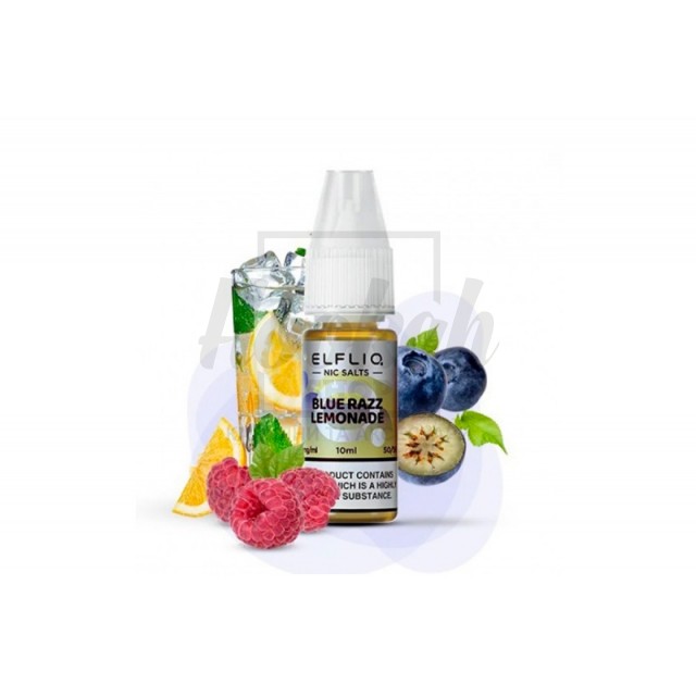 Рідина Elf Liq Bluerazz Lemonade (Лимон, Лимонад, Малина) 10ml/50mg Salt Nic Рідина Elf Liq Bluerazz Lemonade (Лимон, Лимонад, Малина) 10ml/50mg Salt Nic