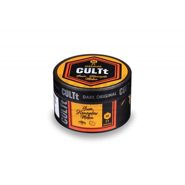 Заправка CULTt Medium #M71 Gum Honeydew Melon (Медова Диня Солодка Жуйка) 100 g. Заправка CULTt Medium #M71 Gum Honeydew Melon (Медова Диня Солодка Жуйка) 100 g.
