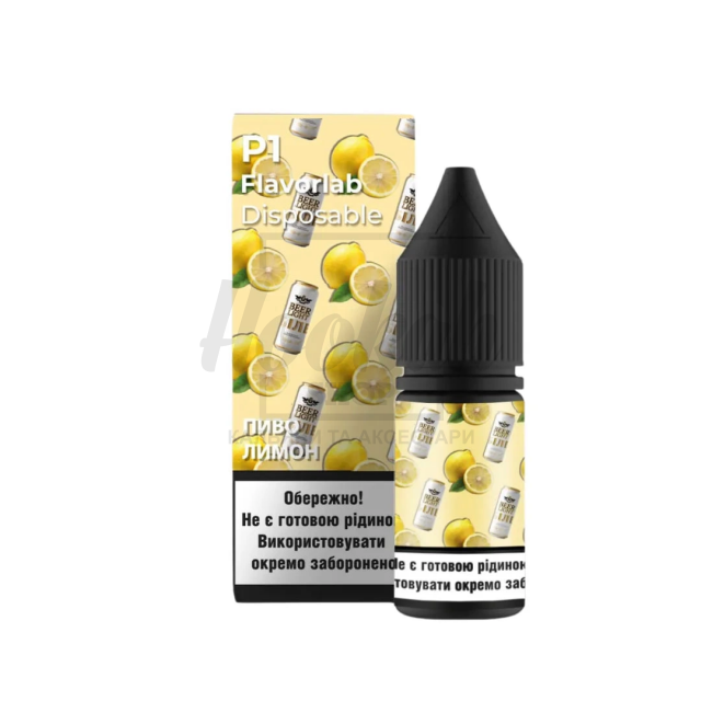 Рідина Набір Flavorlab Р1 Beer Lemon (Пиво Лимон) 10мл 5%