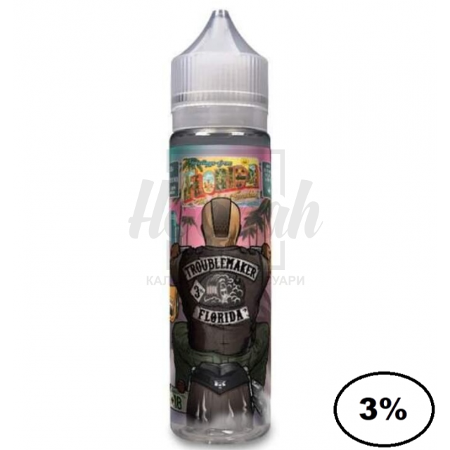 Рідина Troublemaker 3% 60мл Florida (чай з льодом та лимоном) Рідина Troublemaker 3% 60мл Florida (чай з льодом та лимоном)