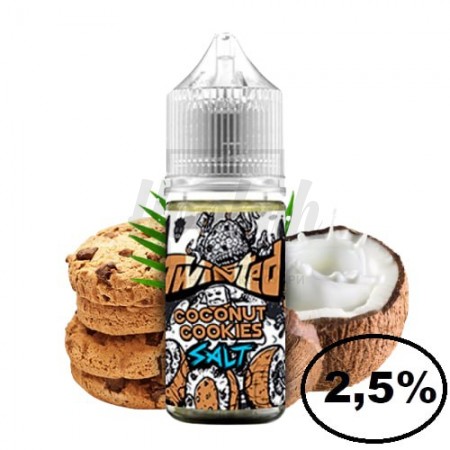 Рідина Twisted Coconut Cookie (Кокосове Печиво) 30мл 2,5% Рідина Twisted Coconut Cookie (Кокосове Печиво) 30мл 2,5%