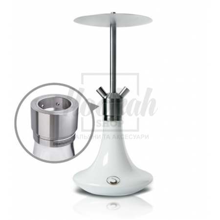 Кальян Steamulation Classic Platinum White