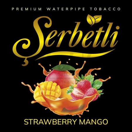 Тютюн Serbetli Strawberry Mango (Полуниця Манго) 100 гр Тютюн Serbetli Strawberry Mango (Полуниця Манго) 100 гр