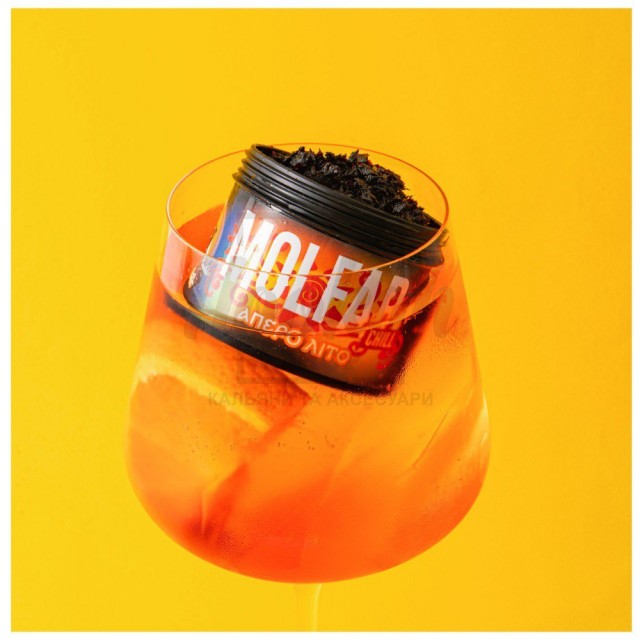 Тютюн Molfar Chill Line Аперо Літо (Апероль, Просекко, Апельсин) 40 г Тютюн Molfar Chill Line Аперо Літо (Апероль, Просекко, Апельсин) 40 г