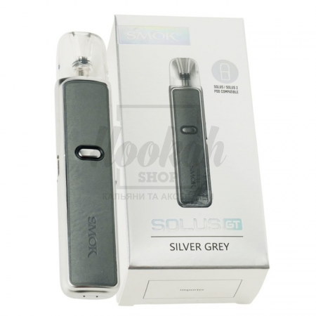 Багаторазова Pod-система Smok Solus GT Silver Grey Багаторазова Pod-система Smok Solus GT Silver Grey