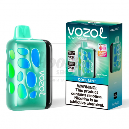 Електронна сигарета Vozol Rave 40000 Cool Mint (М'ята) Електронна сигарета Vozol Rave 40000 Cool Mint (М'ята)