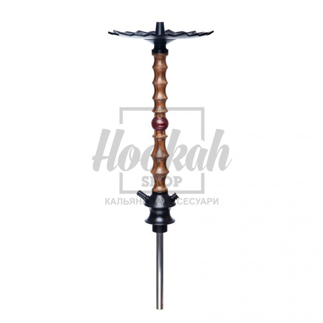 Шахта для кальяну Karma 1.1 WALNUT RED червоний горіх + Блюдце Шахта для кальяну Karma 1.1 WALNUT RED червоний горіх + Блюдце