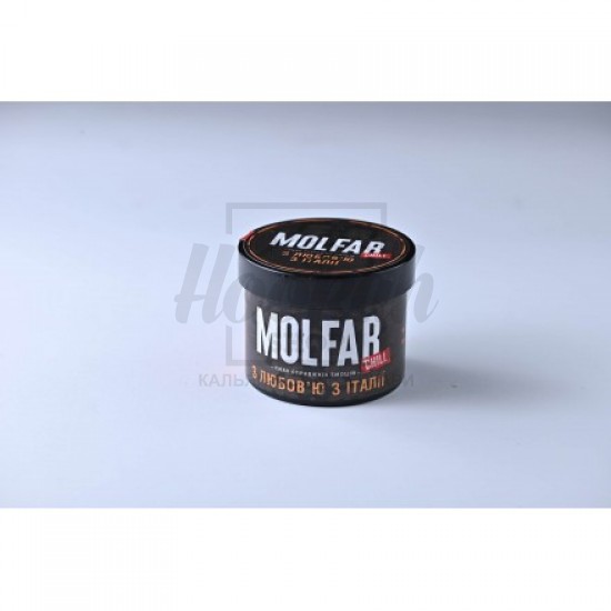 Тютюн Molfar Chill Line З Любов’ю з Італії (Диня, Прошутто) 40 г Тютюн Molfar Chill Line З Любов’ю з Італії (Диня, Прошутто) 40 г