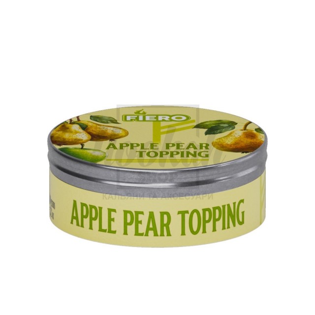 Тютюн Fiero Apple Pear Topping (Яблуко Груша) 100 гр Тютюн Fiero Apple Pear Topping (Яблуко Груша) 100 гр