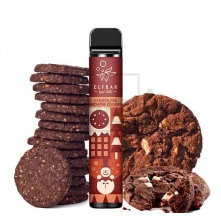 Електронна сигарета Elf Bar 1500 Christmas Chocolate Brownie Cookies (шоколадне печиво) Електронна сигарета Elf Bar 1500 Christmas Chocolate Brownie Cookies (шоколадне печиво)