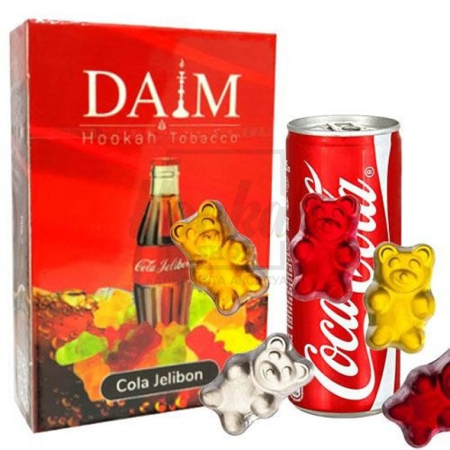 Тютюн Daim Cola Jelibon (Желейні Ведмедики Кола) 50 гр Тютюн Daim Cola Jelibon (Желейні Ведмедики Кола) 50 гр