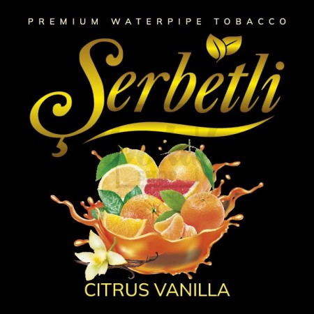 Тютюн Serbetli Citrus Vanilla (Цитрус Ваніль) 500гр Тютюн Serbetli Citrus Vanilla (Цитрус Ваніль) 500гр