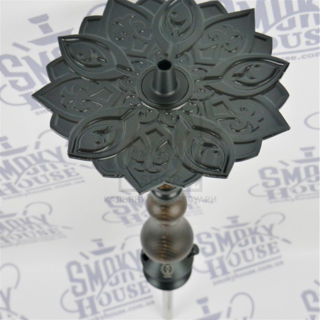 Шахта для кальяну Karma 0.0 Dark Brown темно-коричнева + Блюдце Шахта для кальяну Karma 0.0 Dark Brown темно-коричнева + Блюдце