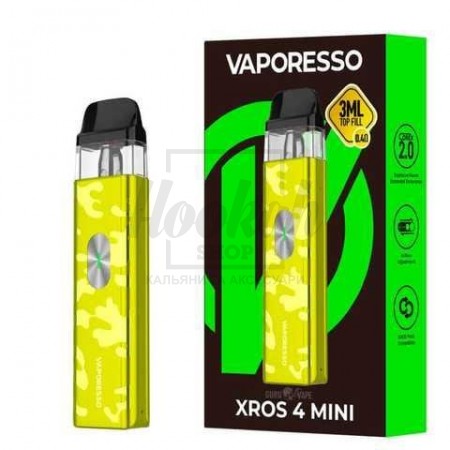 Багаторазова Pod-система Vaporesso XROS 4 Mini Camo Yellow