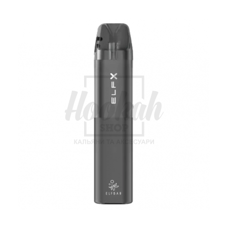 Многоразовая Pod-система Elf Bar ELFX Gray Многоразовая Pod-система Elf Bar ELFX Gray