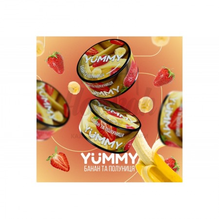Заправка Yummy Банан та Полуниця (Banana and Strawberry) 100 g. Заправка Yummy Банан та Полуниця (Banana and Strawberry) 100 g.