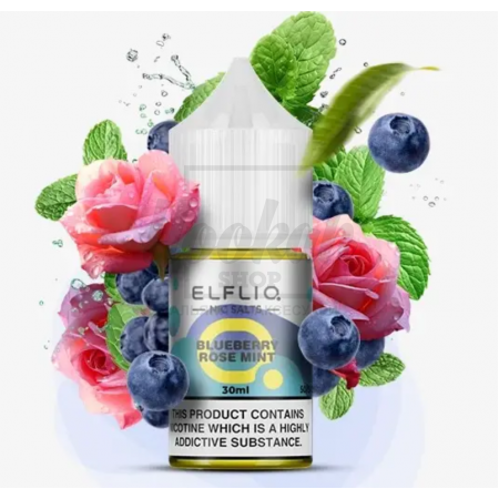 Рідина Elf Liq Blueberry Rose Mint (Чорниця Троянда М'ята) 30мл 5% Рідина Elf Liq Blueberry Rose Mint (Чорниця Троянда М'ята) 30мл 5%