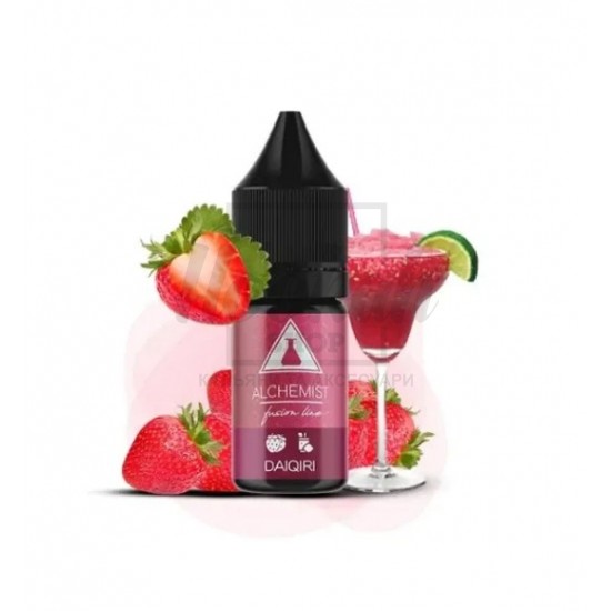 Рідина Alchemist FL Daiquiri (Лайм, Полуниця, Ром) 10мл 5% Рідина Alchemist FL Daiquiri (Лайм, Полуниця, Ром) 10мл 5%