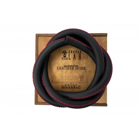 Cиліконовий Шланг Hookah Lab Leather Black