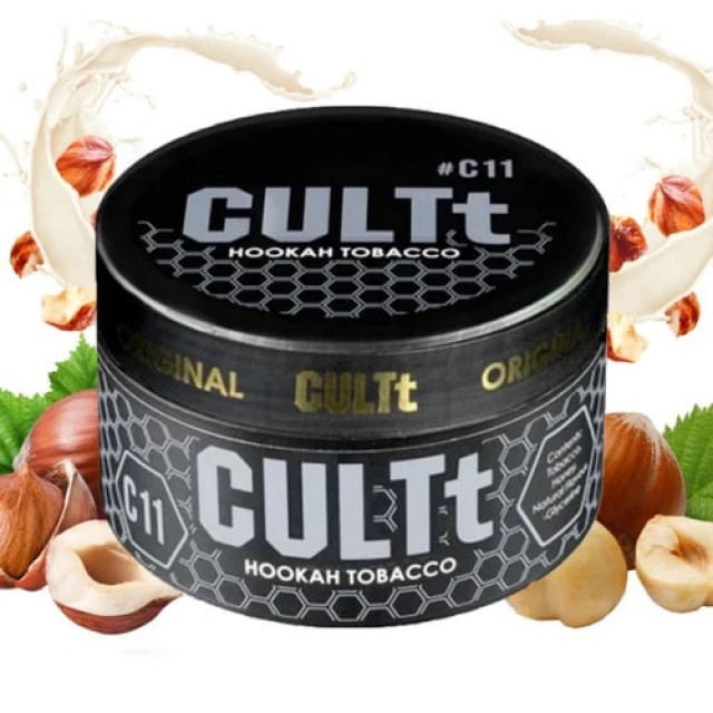 Тютюн CULT C11 Hazelnut (Лісовий Горіх) 100 г Тютюн CULT C11 Hazelnut (Лісовий Горіх) 100 г
