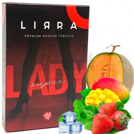 Тютюн Lirra Lady Super (Манго Персик Айс) 50 гр Тютюн Lirra Lady Super (Манго Персик Айс) 50 гр