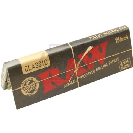 Папір для самокруток RAW Black Ultra Thin 1¼"