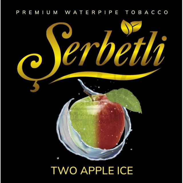 Тютюн Serbetli Ice Two Apple (Два Яблука Лід) 100 гр Тютюн Serbetli Ice Two Apple (Два Яблука Лід) 100 гр