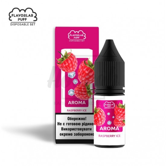 Рідина Набір Flavorlab Puff Raspberry Ice (Малина Лід) 10мл 5% Рідина Набір Flavorlab Puff Raspberry Ice (Малина Лід) 10мл 5%