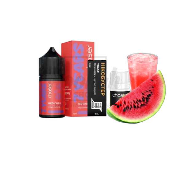 Рідина Набір Chaser 7 YEARS Red Chill 30мол 5%