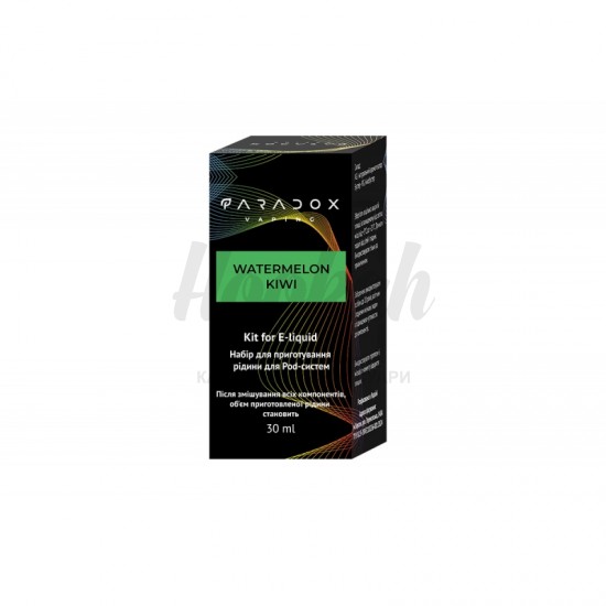 Набір Paradox Vaping Watermelon Kiwi (Кавун, Ківі) 30ml/50mg Salt Nic 