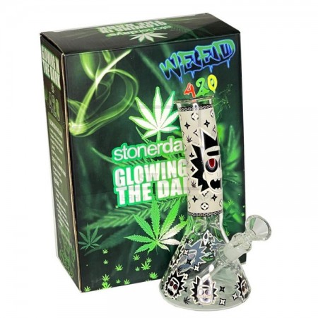 Бонг Glowing In The Dark Evil Morty 20 см Бонг Glowing In The Dark Evil Morty 20 см