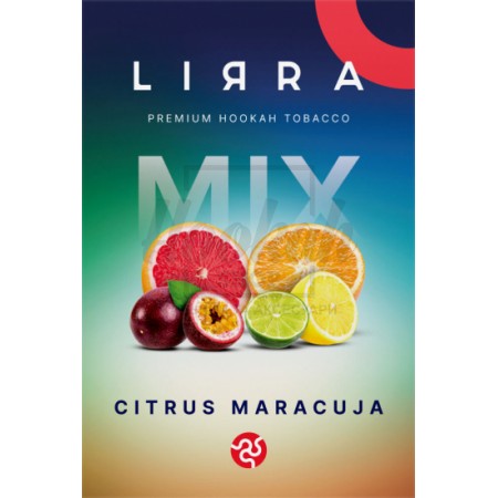 Тютюн Lirra Citrus Maracuja (Цитрус Маракуя) 50 гр Тютюн Lirra Citrus Maracuja (Цитрус Маракуя) 50 гр