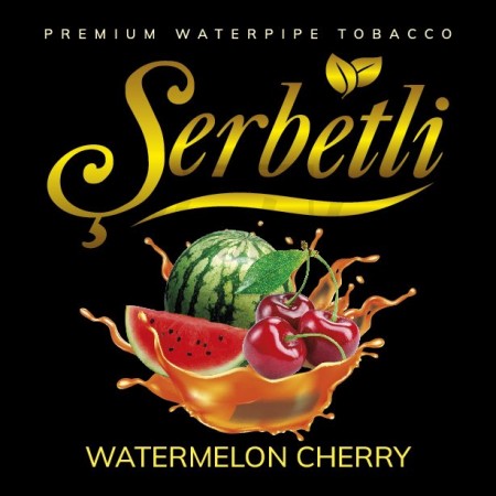 Тютюн Serbetli Watermelon Cherry (Кавун Вишня) 100 гр Тютюн Serbetli Watermelon Cherry (Кавун Вишня) 100 гр