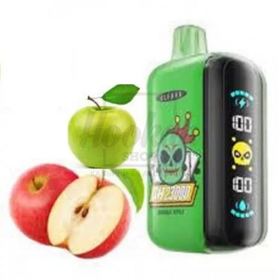Електронна сигарета Elf Bar GH23000 Double Apple (Подвійне Яблуко) Електронна сигарета Elf Bar GH23000 Double Apple (Подвійне Яблуко)