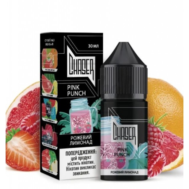 Рідина Chaser 5% 30мл Pink Punch (рожевий лимонад) Рідина Chaser 5% 30мл Pink Punch (рожевий лимонад)