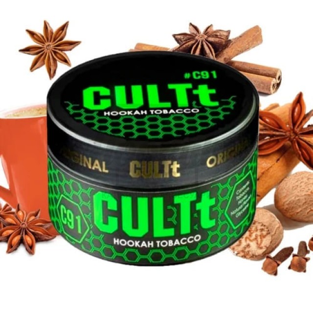 Тютюн CULT C91 Spiced Chai (Чай з Прянощами) 100 г Тютюн CULT C91 Spiced Chai (Чай з Прянощами) 100 г