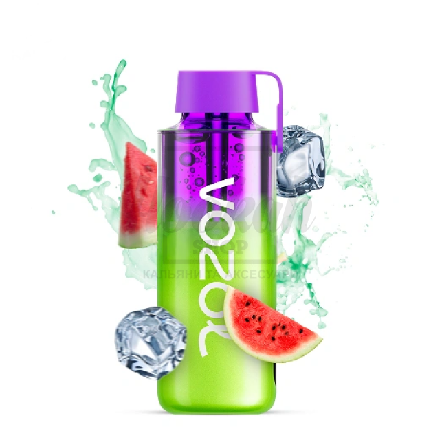 Електронна сигарета Vozol NEON 10000 Watermelon Ice (кавун лід)