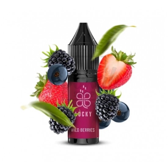 Рідина Lucky Wild Berries (Суниця) 15мл 5% Рідина Lucky Wild Berries (Суниця) 15мл 5%