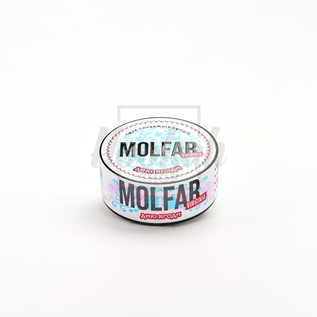 Тютюн Molfar Virginia Line Дікі Ягоди (Асаї Смородіна Малина) 100 гр Тютюн Molfar Virginia Line Дікі Ягоди (Асаї Смородіна Малина) 100 гр