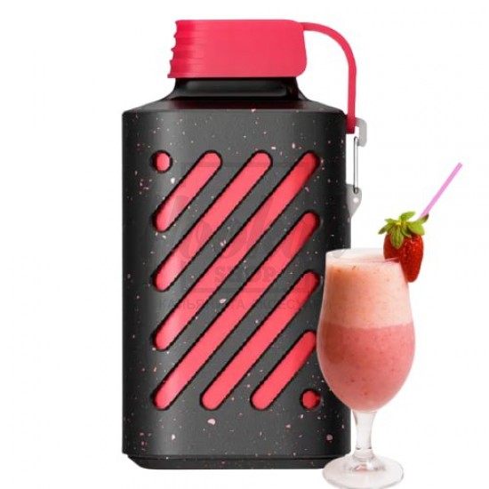 Электронная cигарета Vozol 10000 Strawberry Smoothie (Клубничный Смузи)